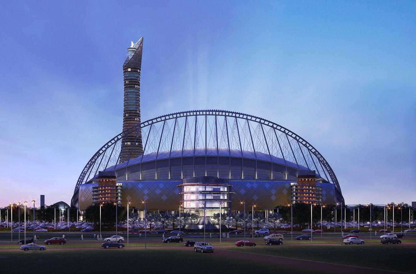 卡塔尔世界杯8个球场分布图,卡塔尔世界杯主场馆谁设计的