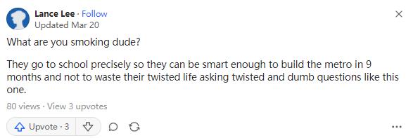 美版知乎：中国人这么聪明，9个月就能建3条地铁，为什么还要上学