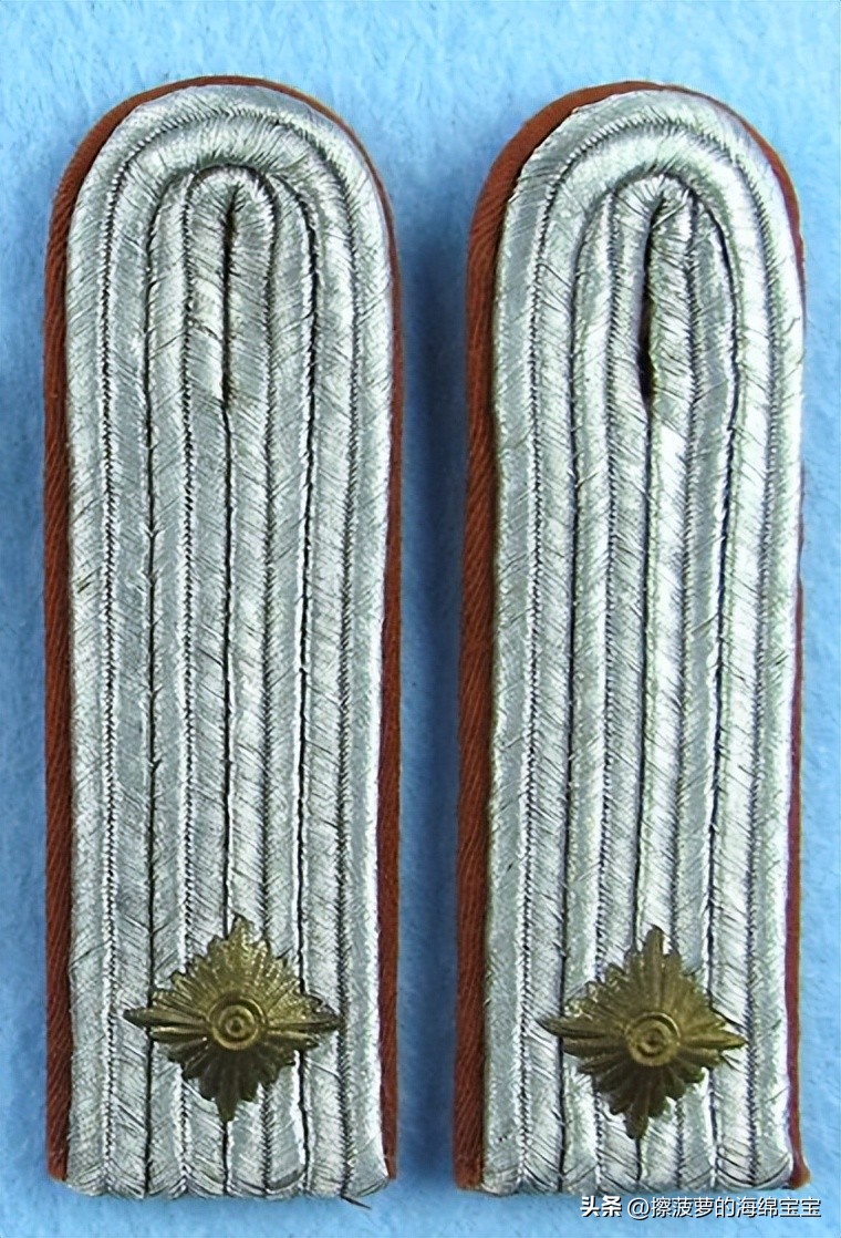 二战德国将军军衔图案,二战德国突击队队长军衔