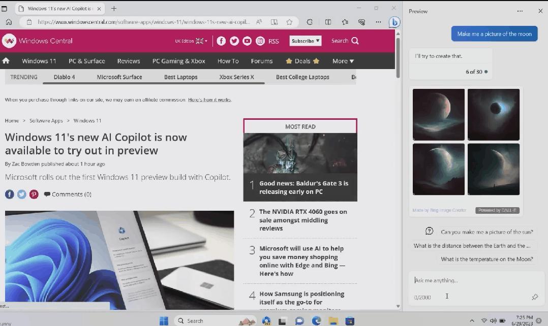 windowscopilot怎么更新,windowscopilot预览版申请