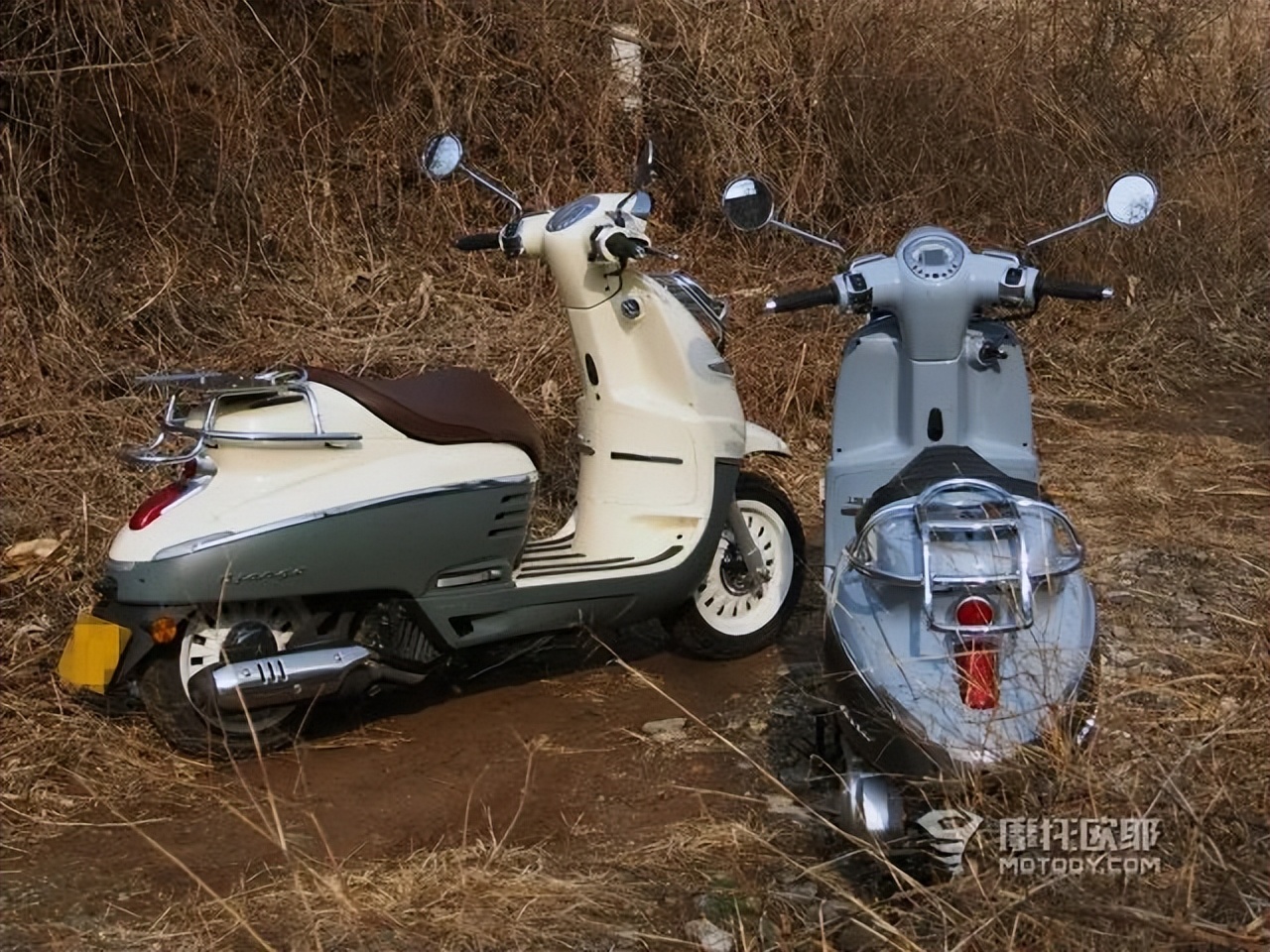 行驶的社交货币，摩圈老司机搭档女萌新试驾标致DJANGOTT