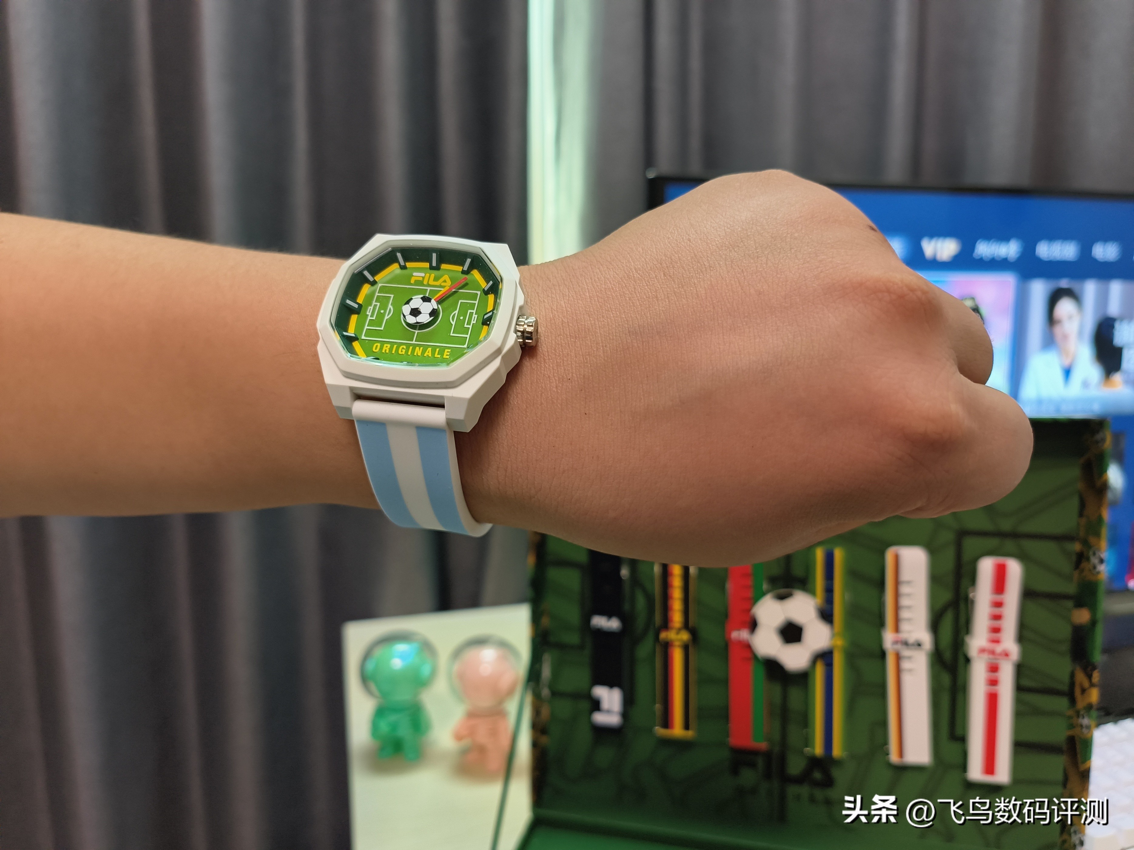 fila足球手表套盒,fila限量版数字手表