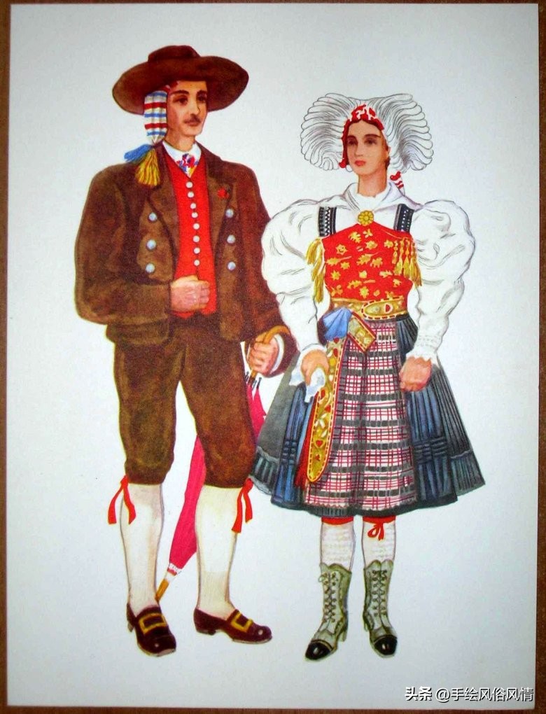 法国民族服装,法国和沙俄军服