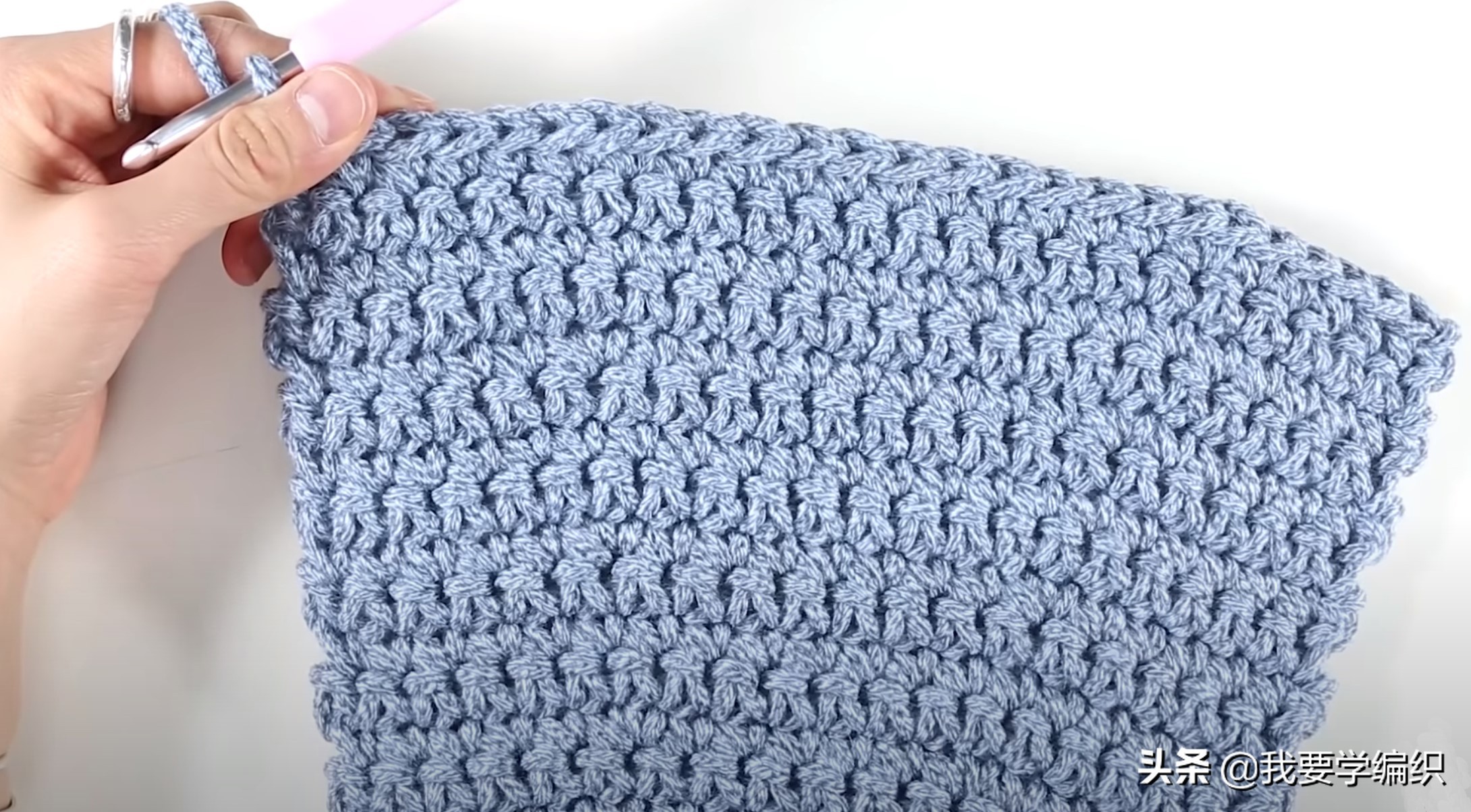 新手入门学钩小包,新手学钩包包视频教程