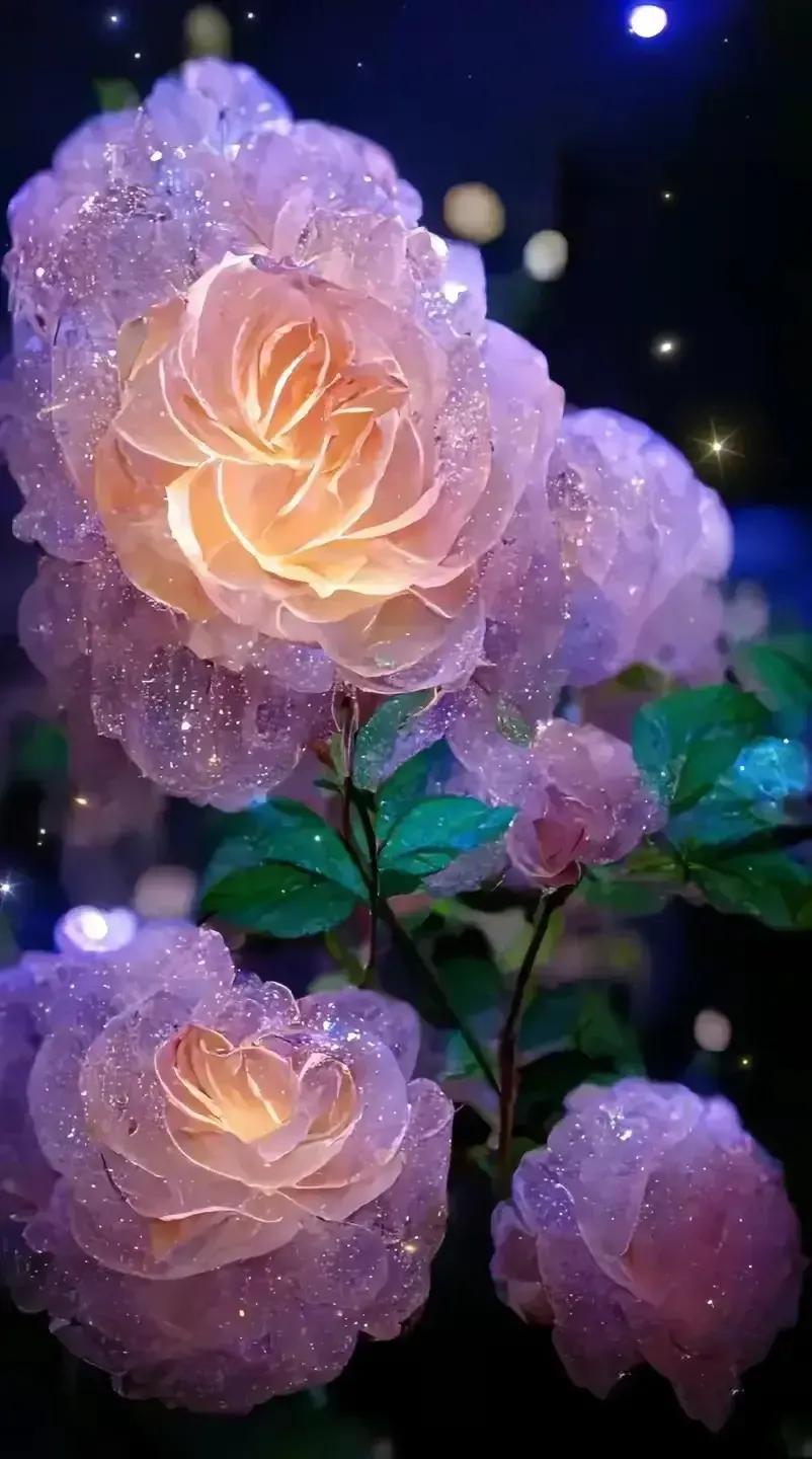 特别漂亮的水晶花,别具一格的水晶花图片