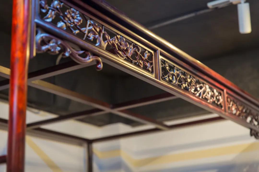 研习宝藏|紫檀四柱架子床共赏