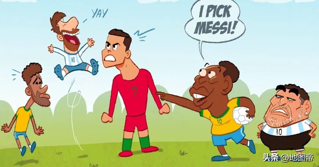 c罗梅西贝利马拉多纳哪个更强,贝利马拉多纳梅西三人同框