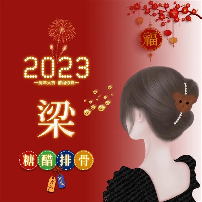 姓氏头像张女生专用喜庆点的,新年喜庆傅姓氏头像图片大全