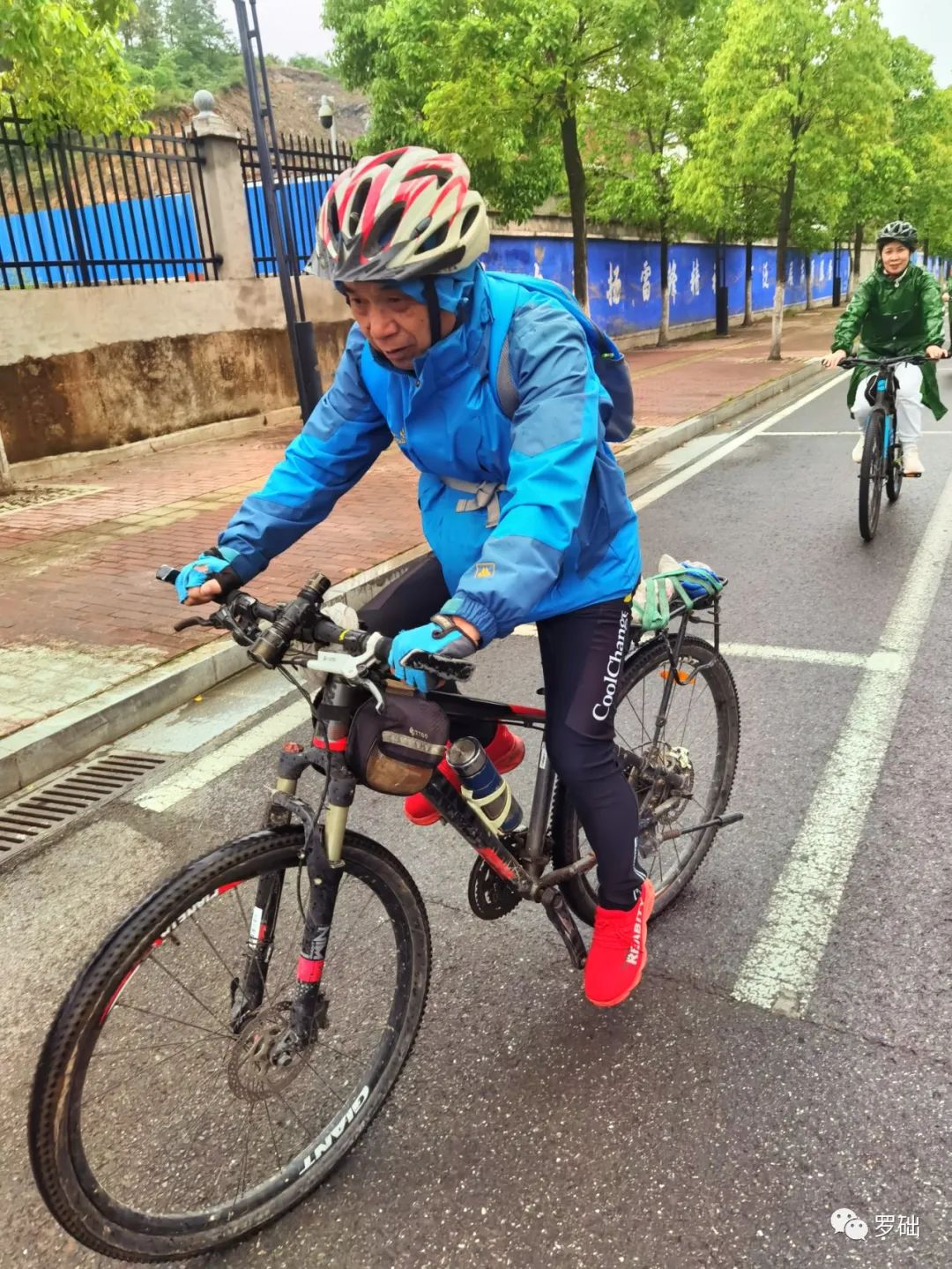 冒雨骑游资江小三峡·板竹山·望云寺观风景