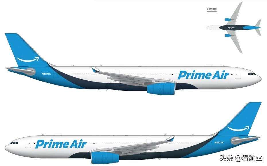 亚马逊航空引进10架A330-300P2F客改货机