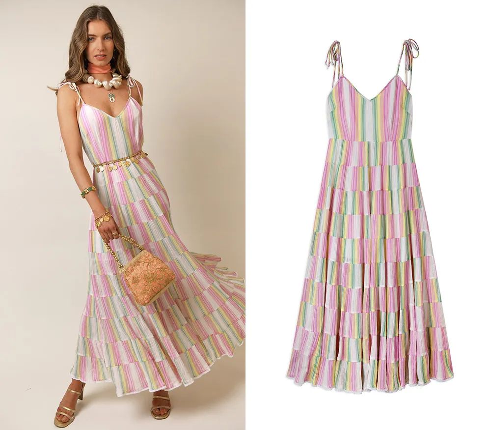 孟晚舟紫色连衣裙,孟晚舟蓝色连衣裙