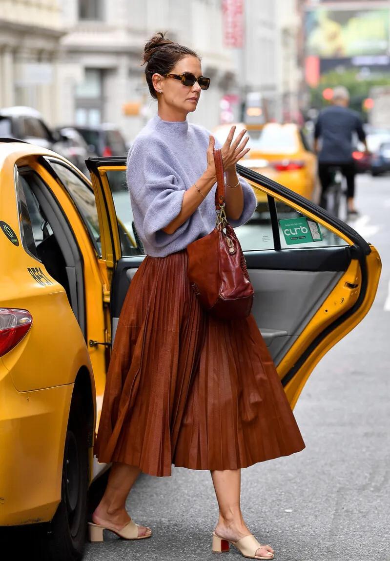 迷笛裙优雅气质,迷笛裙的最佳搭配图片