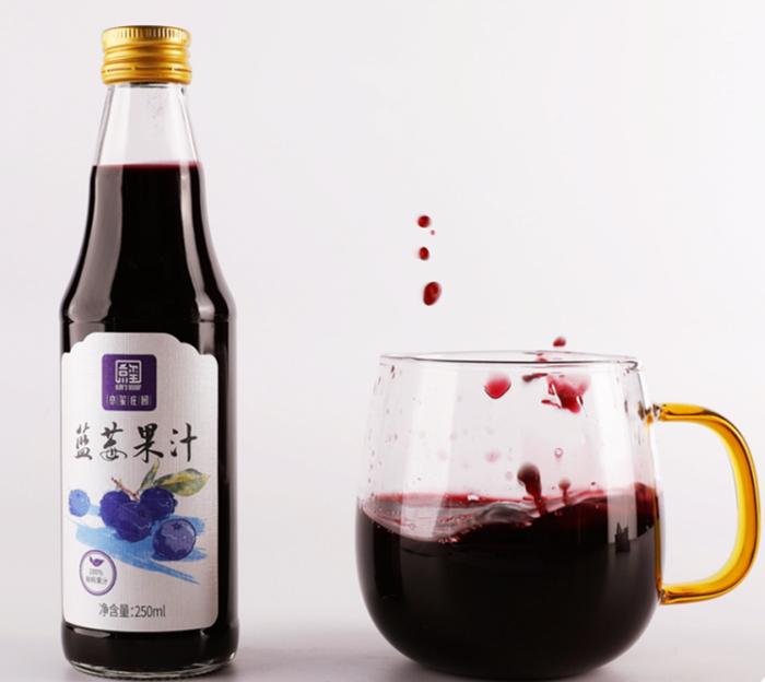 蓝莓纯果汁,蓝莓原汁功效