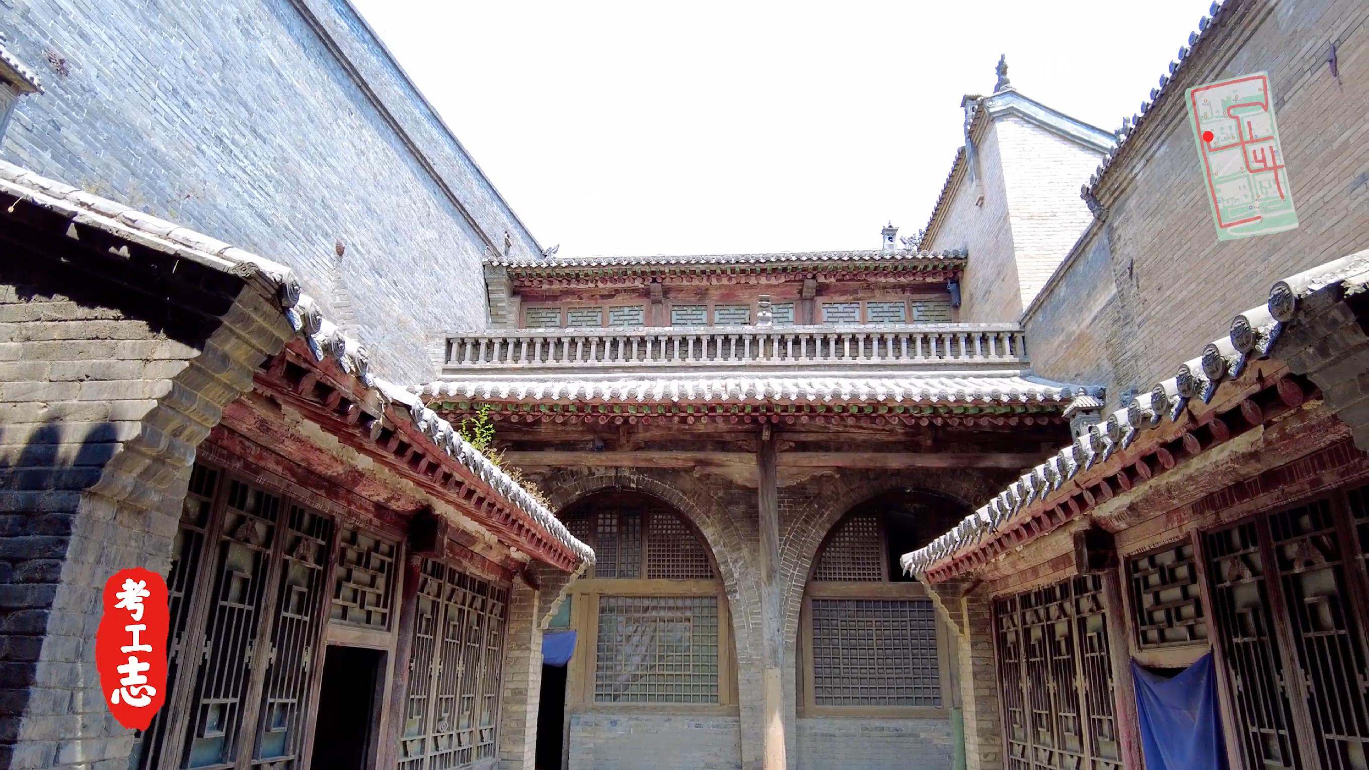 解读王家大院,王家大院从上往下看