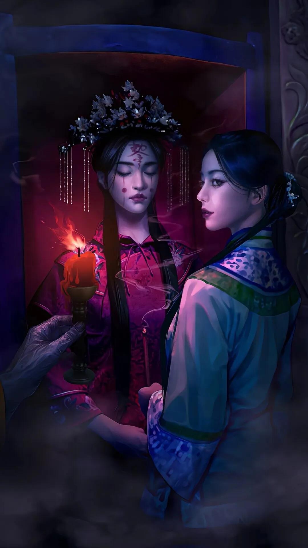 恐怖又真实的壁纸,恐怖黑暗系照片壁纸