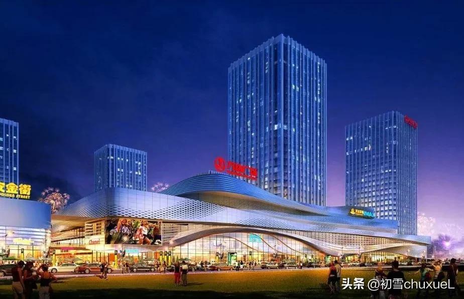 万达广场景观设计,万达广场景观灯