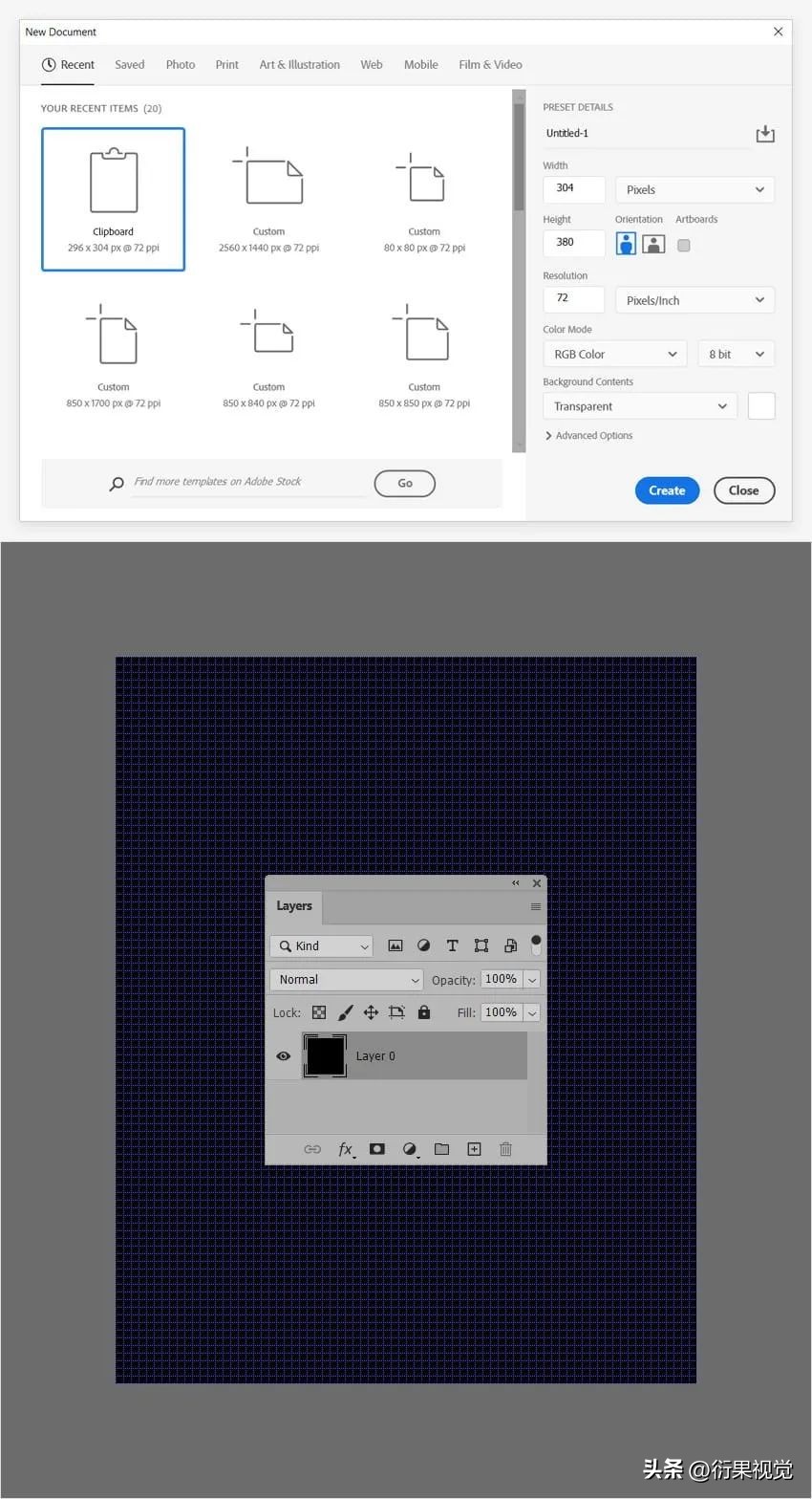 ps如何把图片做成网格效果,ps怎么制作小网格效果