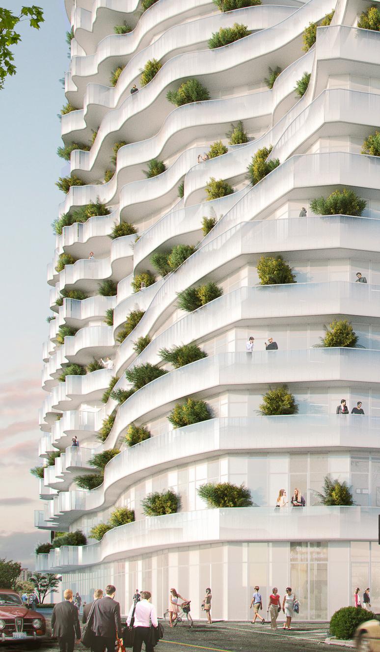 各种地标建筑的设计方案,城市居住区绿色建筑设计