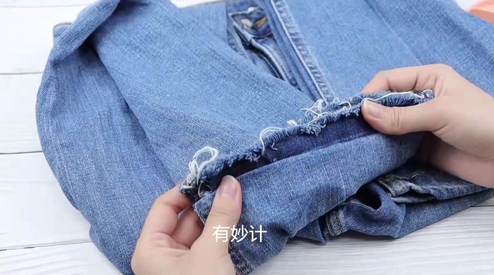 裤子买长了改短了怎么缝,裤子长了改短教程简单方法