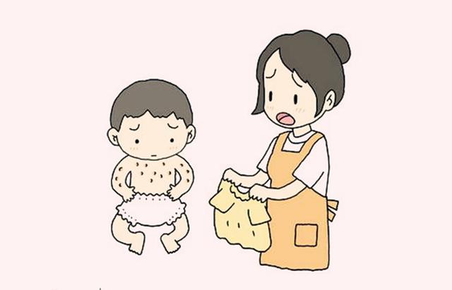 宝宝热的头上长痱子,天热长痱子擦什么最好用