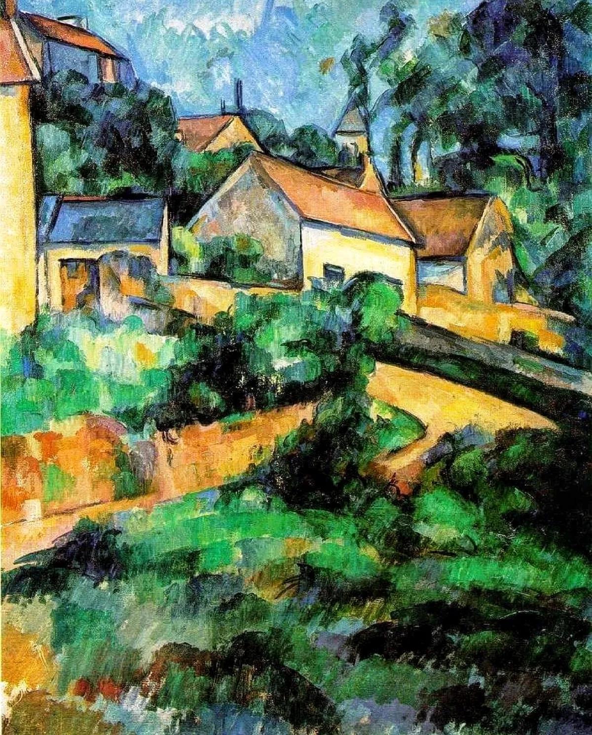 英国画家现代风景画绘画作品,法国印象派大师的风景画