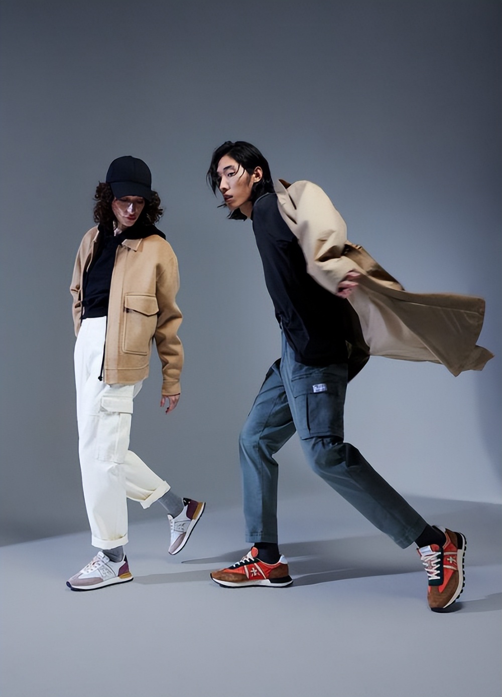 进口premiata鞋,premiata轻奢小白鞋