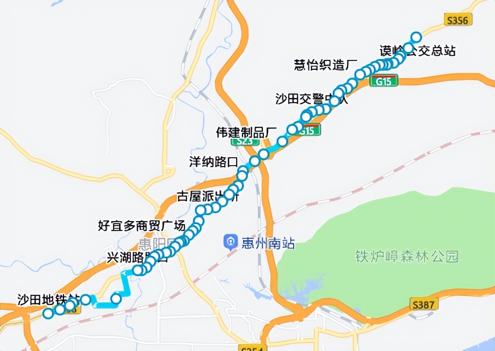 深圳14号线沙田公交线路,深圳沙田快速接驳公交