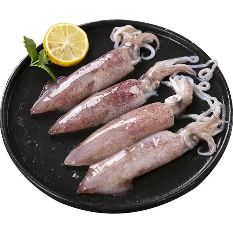 舟山美食海鲜面鱼肠,大连海鲜笔管鱿鱼