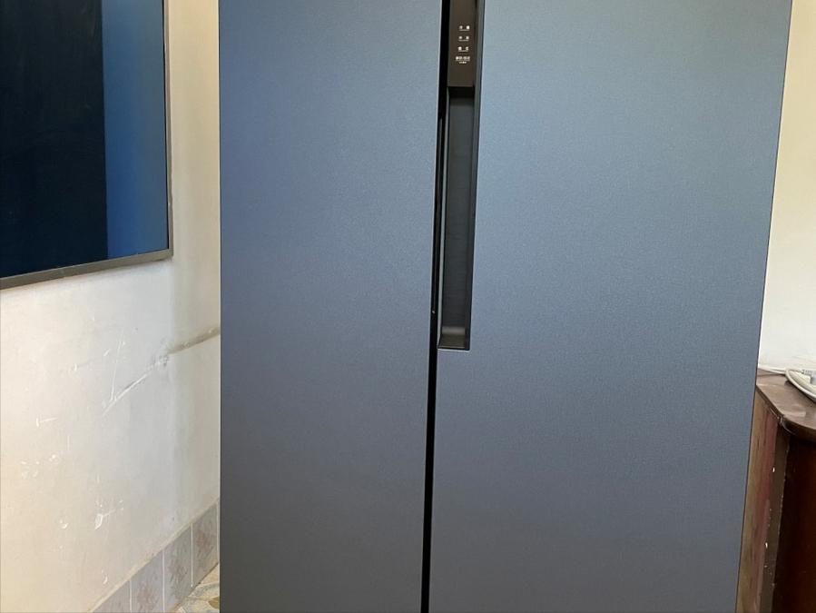 云米冰箱对开门456升变频升级版,云米冰箱对开门版评测