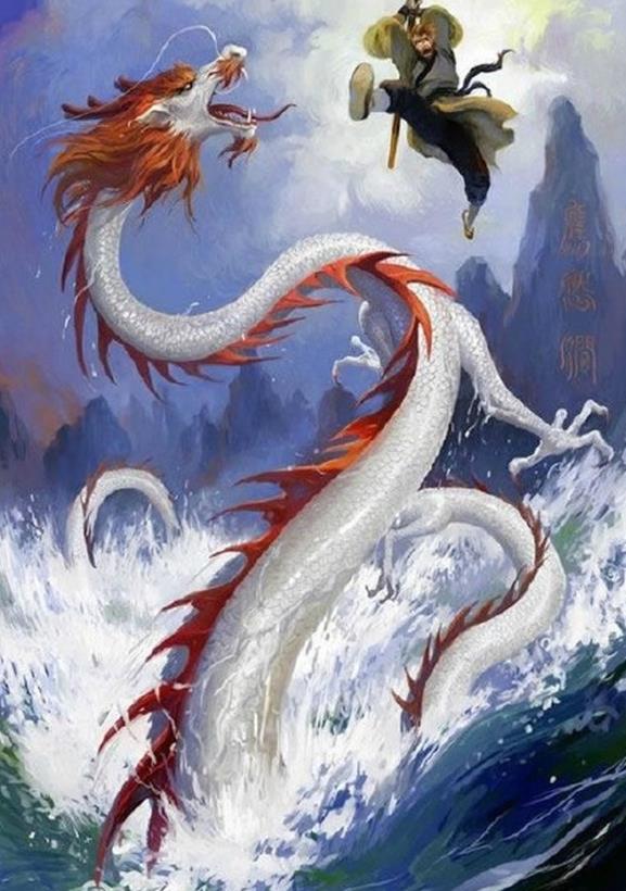 初代东海龙王有多强？吕洞宾铁拐李凑齐八人才敢闯东海