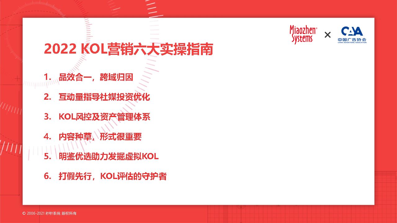 2022KOL营销趋势白皮书-秒针系统中国广告协会