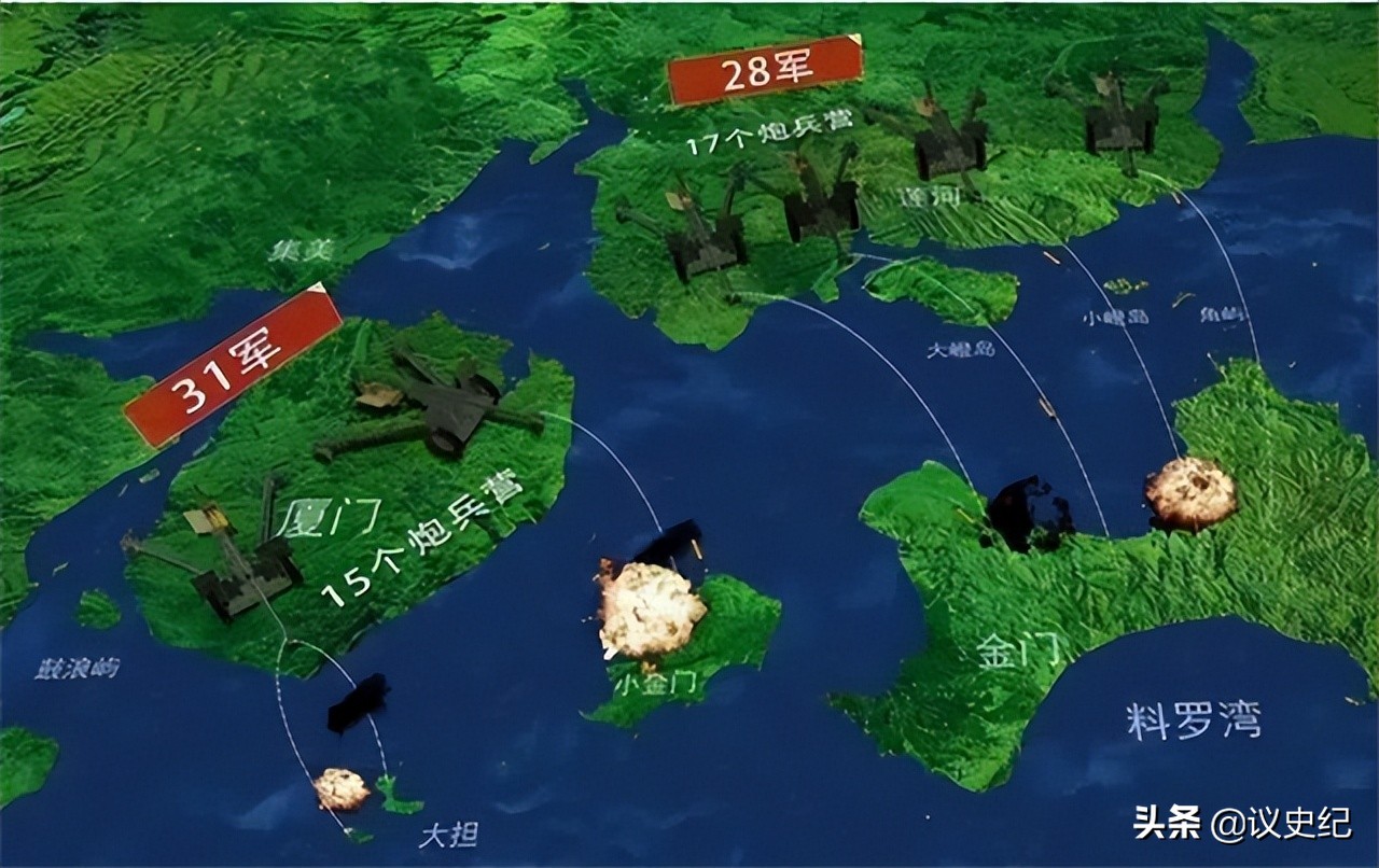 1958年炮击金门炮弹打了多远,解放军用旧炮炮击金门