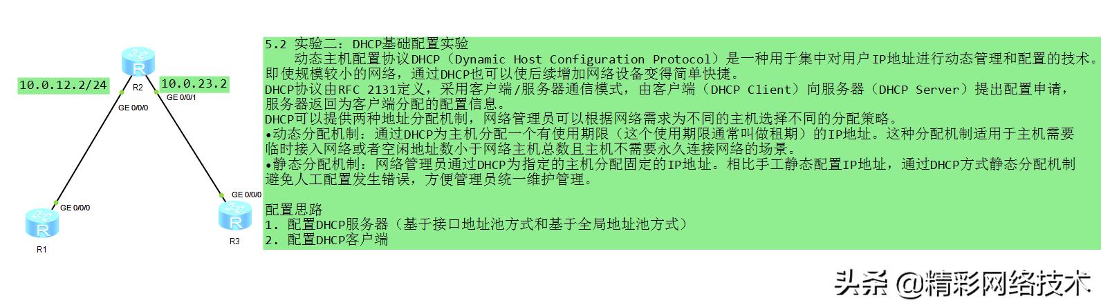 dhcp和dns配置实验报告,dhcp全局配置和接口配置综合实验