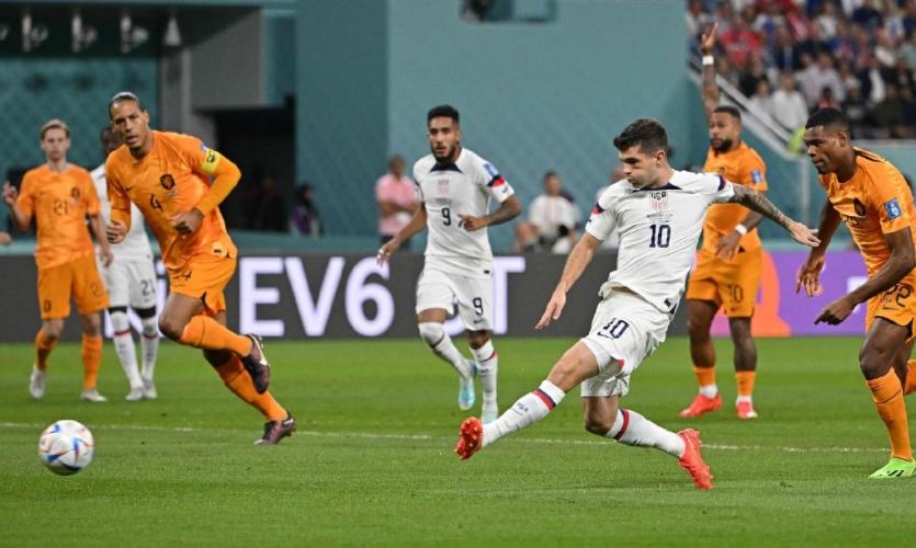 美国队1:3荷兰进球集锦,美国队赢对手80分