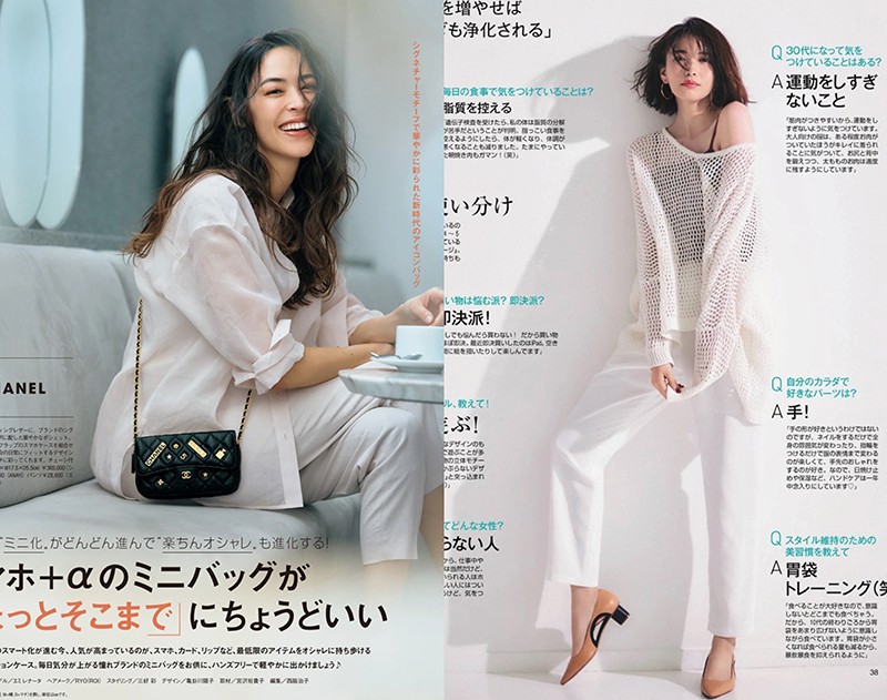 女人穿白裤子最漂亮,女人上了年纪就要穿成熟点