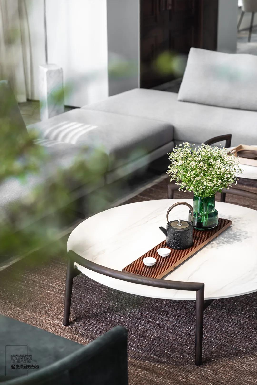 华浔装修中式,华浔现代轻奢别墅