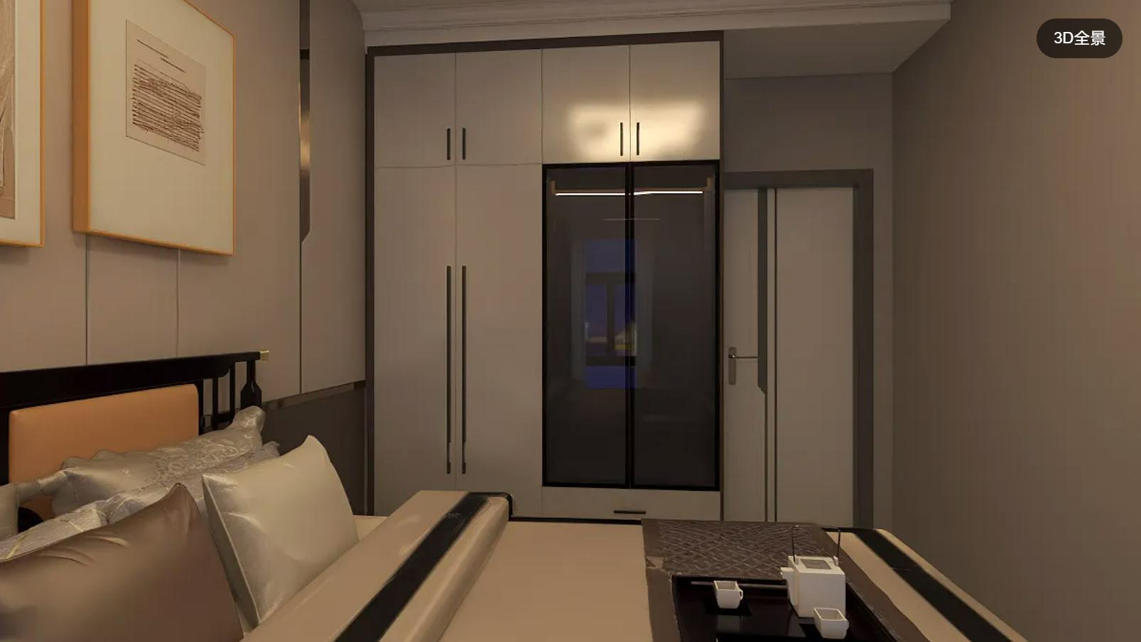 锦绣花苑现代简约装修效果图,性价比高的简约新中式装修效果图