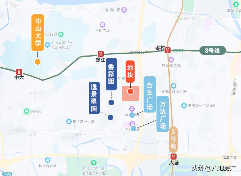 心疼白云双双流拍，天河底价成交，海珠大热