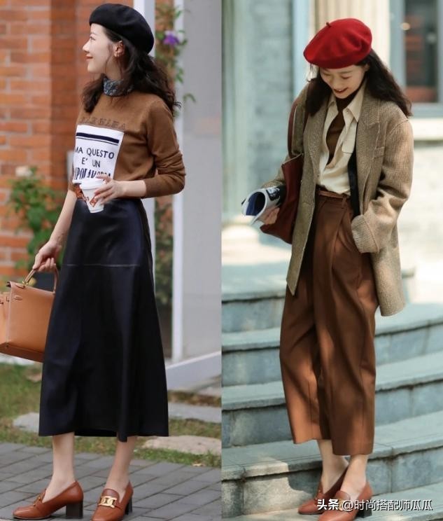 40岁女人无论穿裙子还是裤子,四五十岁的女人穿什么样的鞋子