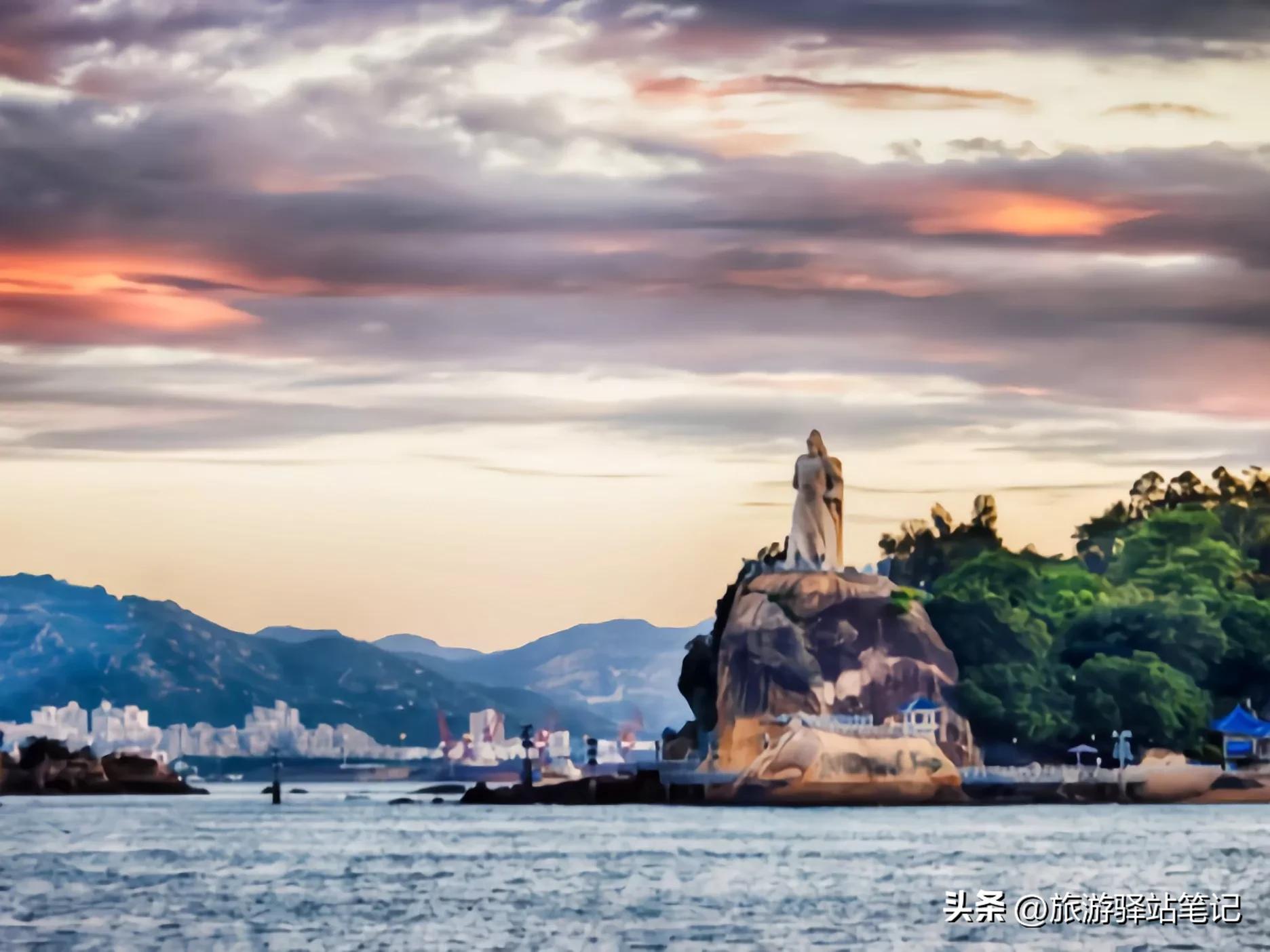魅力之岛,厦门鼓浪屿美丽的海岸线