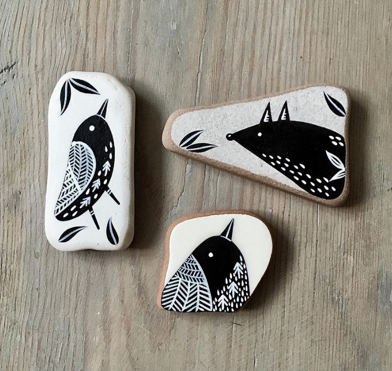 创意石头画简单儿童,石头画创意简单