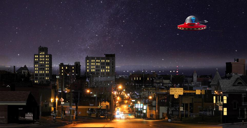 外星ufo飞行器,外星人神秘飞行物