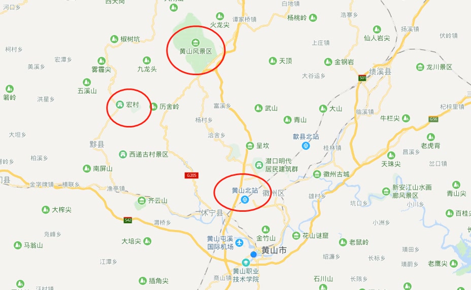 高铁到黄山北后有哪些景点,黄山北站到黄山风景区旅游攻略