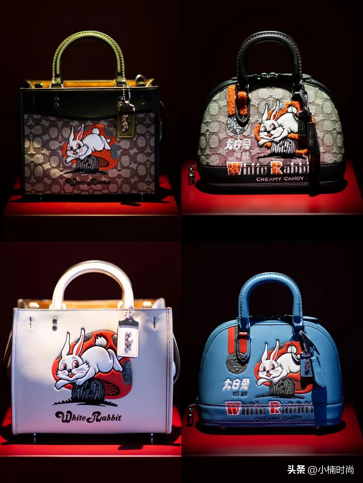 蔻驰大白兔联名服装,coach蔻驰七夕限定大白兔