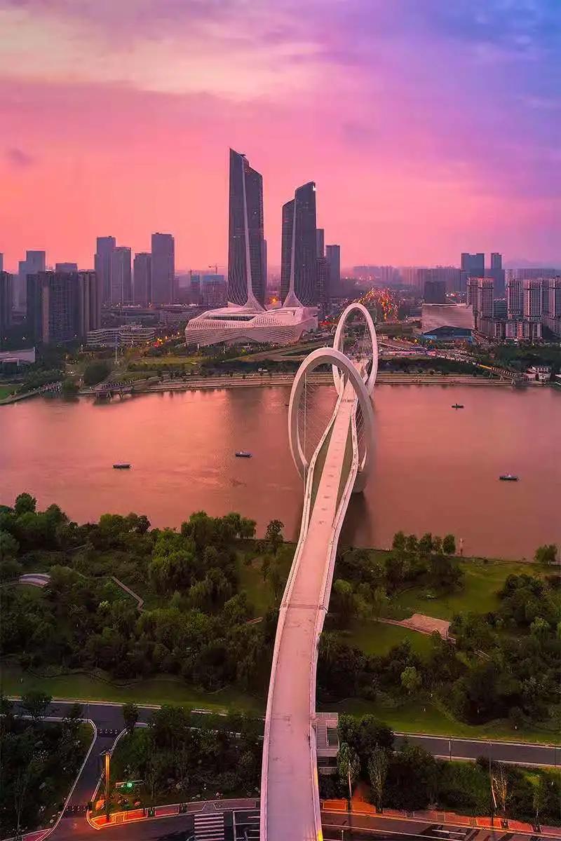 极美南京晚霞,极美南京幸福金陵