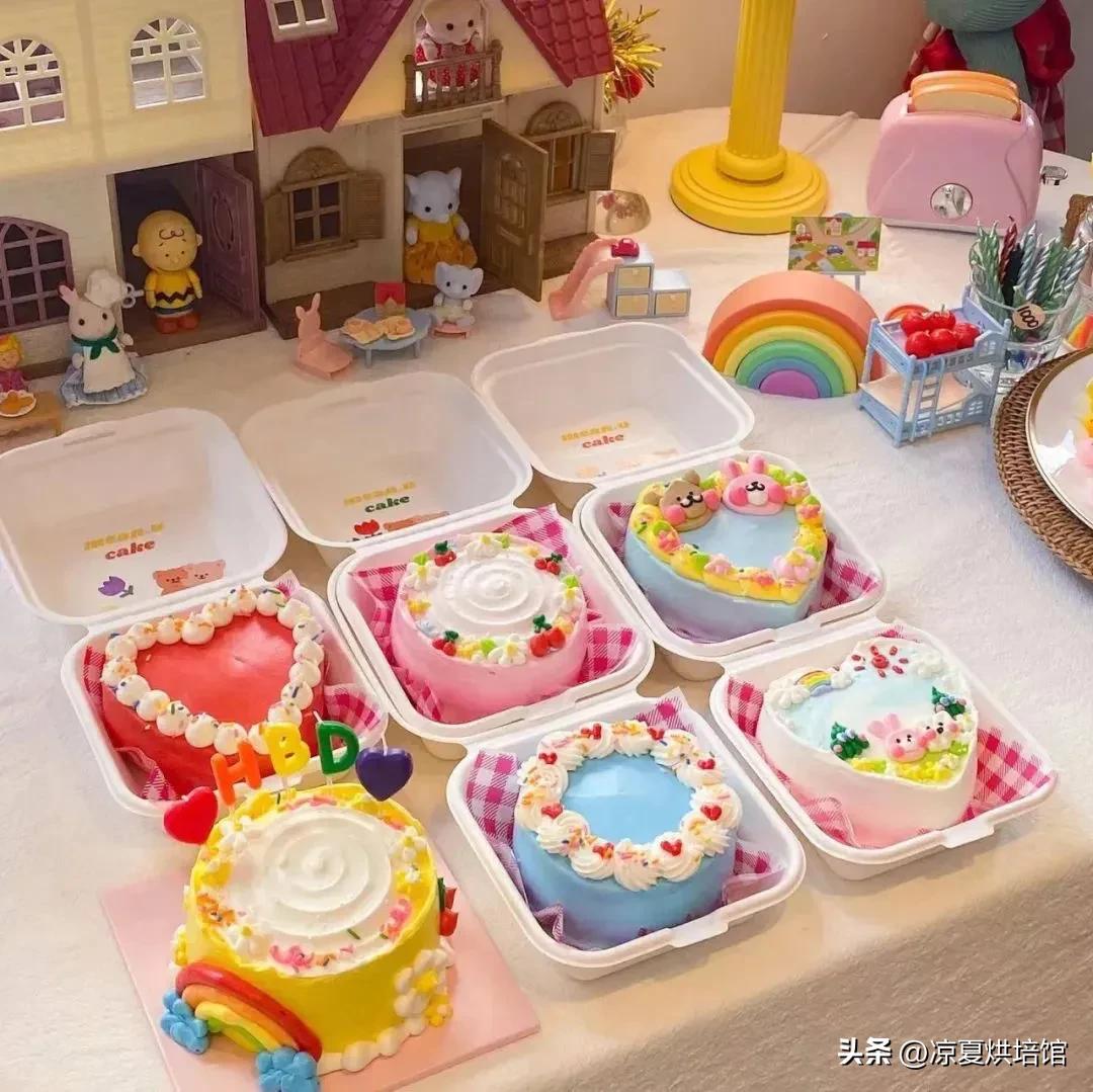 七寸便当盒子蛋糕,奥利奥便当盒子蛋糕