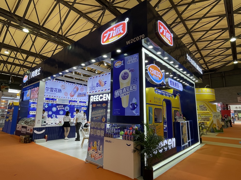 国民品牌新品上市力诚IQ注心鳕鱼肠肉博士亮相SIAL西雅国际食品展