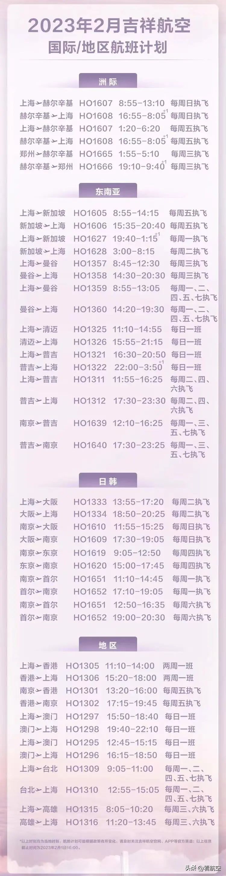 中国航空国际航班恢复最新信息,全球各大航空公司最新航班信息