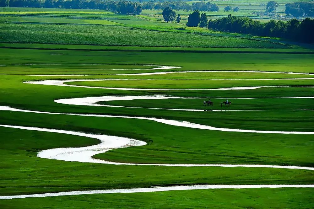张北草原天路风景,张北草原天路路线