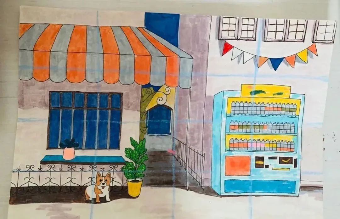 儿童地球创意画,儿童涂鸦大画集